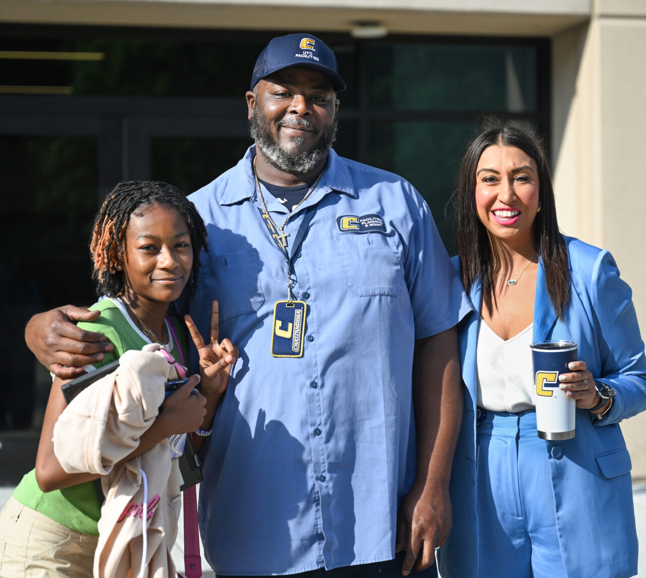 University High students participate in activities Wednesday, Aug. 9, 2023 during their first day on campus.