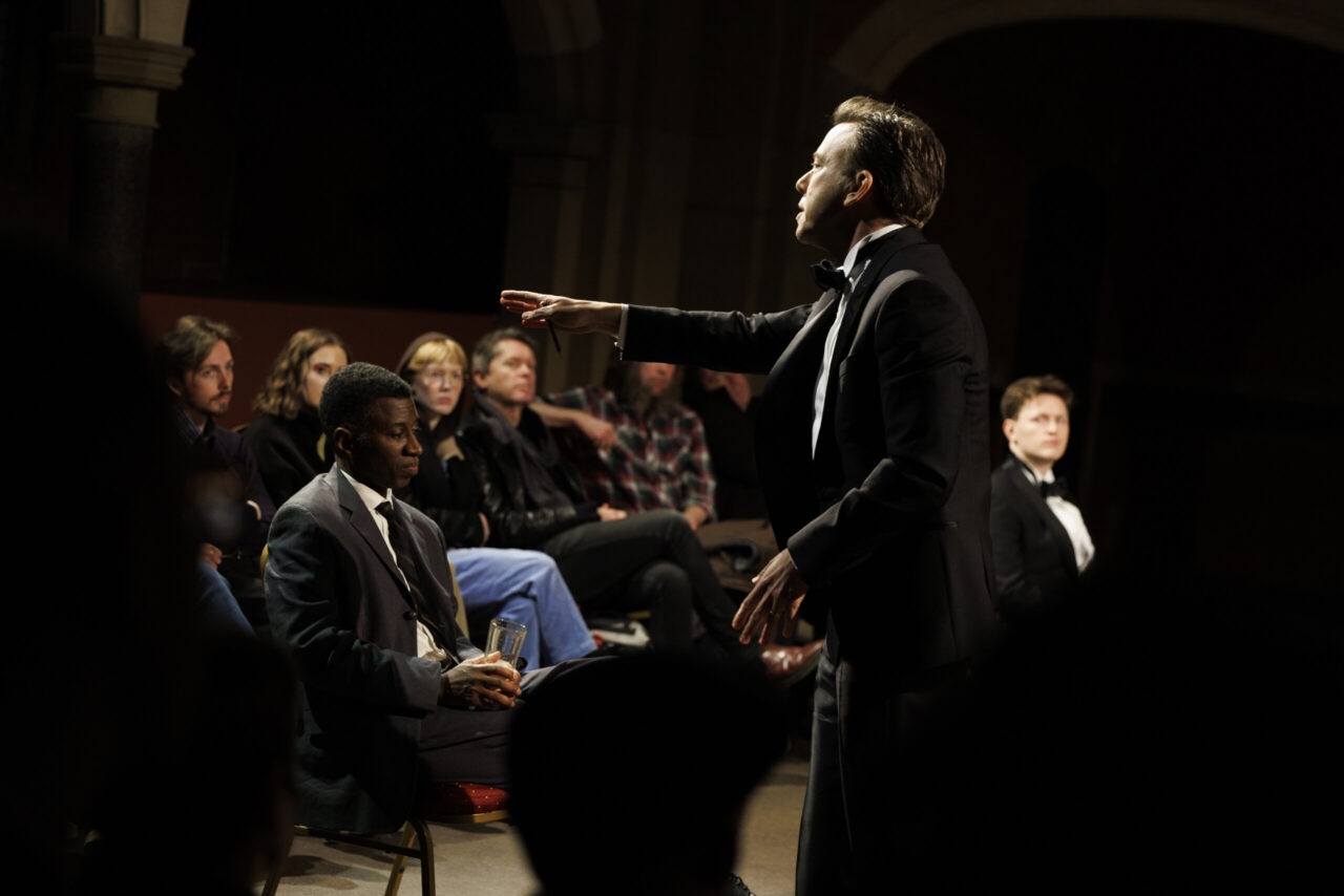 “Baldwin v. Buckley,” the american vicarious production of the historic 1965 debate between James Baldwin and William F. Buckley Jr. will be reenacted over three nights on the UTC campus Feb. 22-24, 2024.
