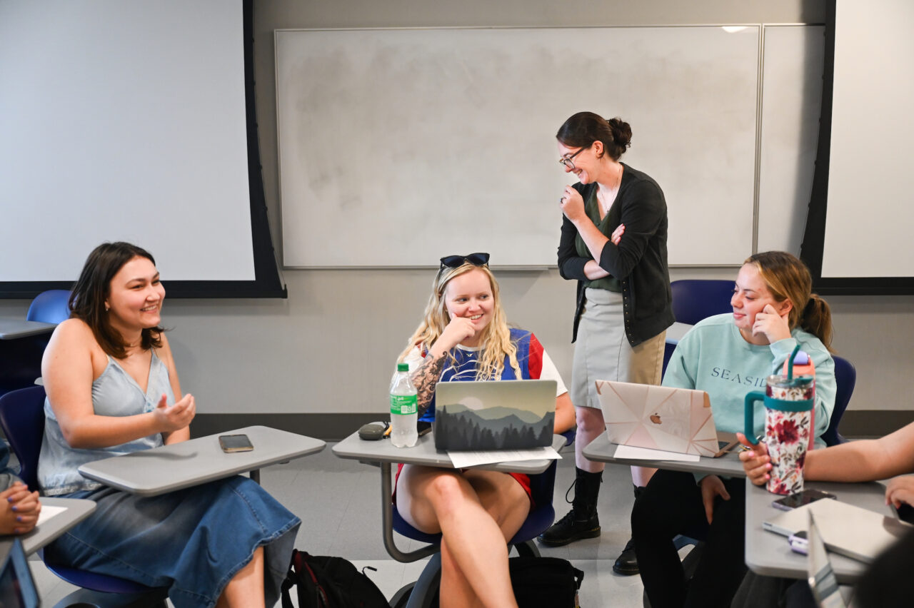Julie Madden: “I want to create an experience for my students more reflective of my most positive experiences. I’m taking this generation of student-centered experiences I had and infusing them into what I do here—and I find it so rewarding.”