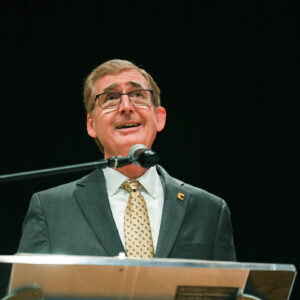 Chancellor Steven R. Angle.