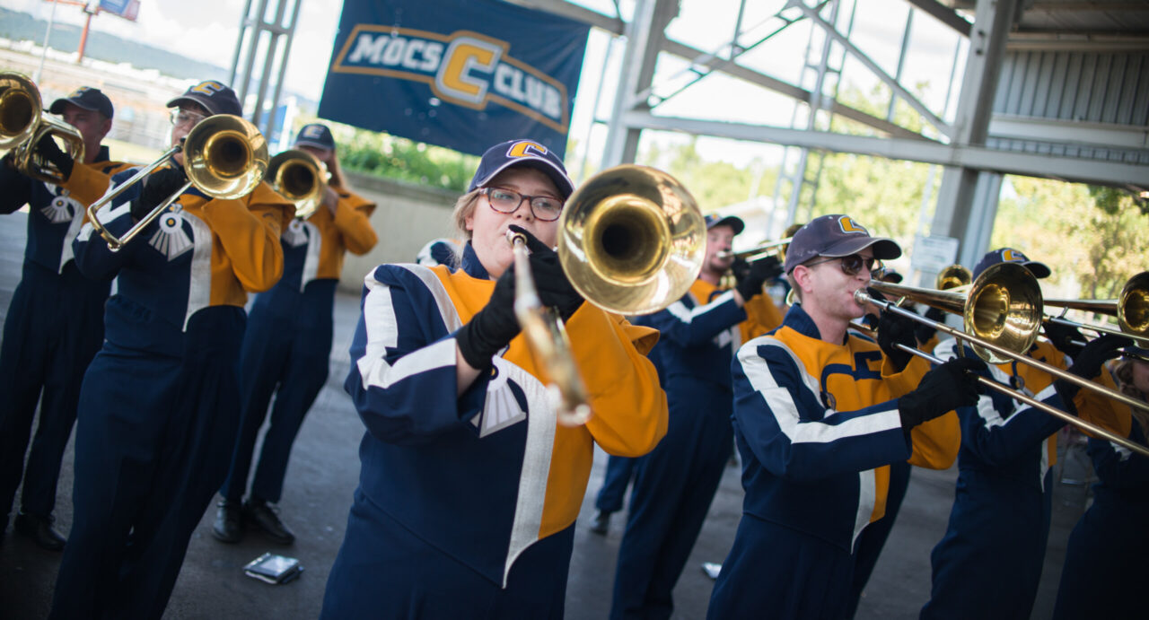 2016 Marching Mocs in Pavillion