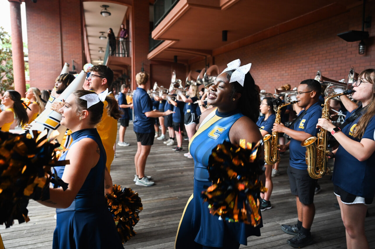 Community Pep Rally, Friday, Oct. 6, 2023 at Miller Plaza.