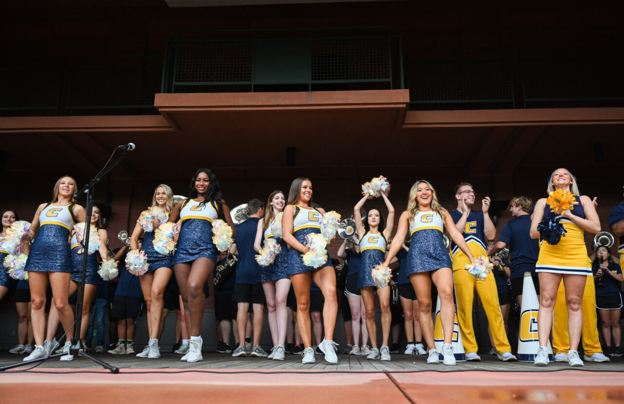 Community Pep Rally, Friday, Oct. 6, 2023 at Miller Plaza.