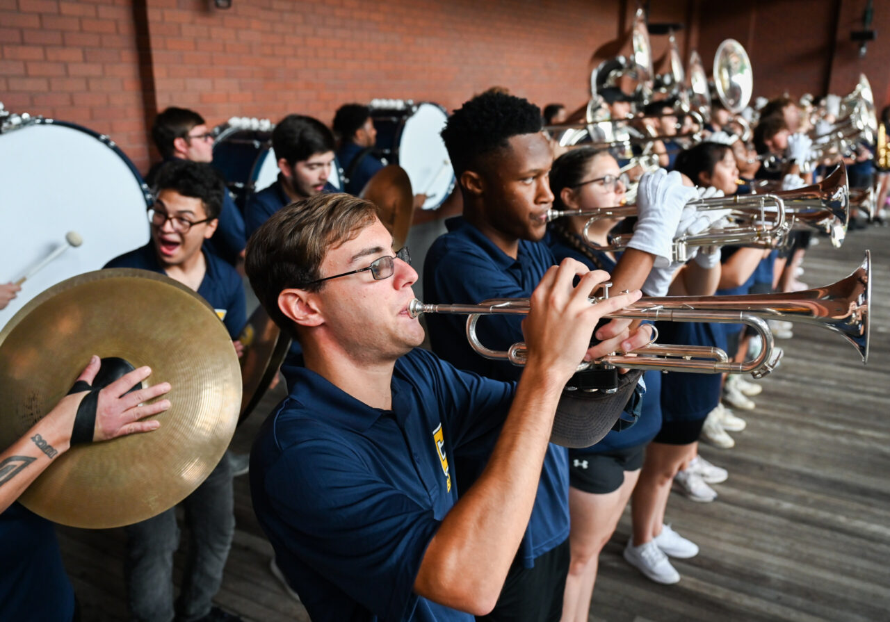 Community Pep Rally, Friday, Oct. 6, 2023 at Miller Plaza.