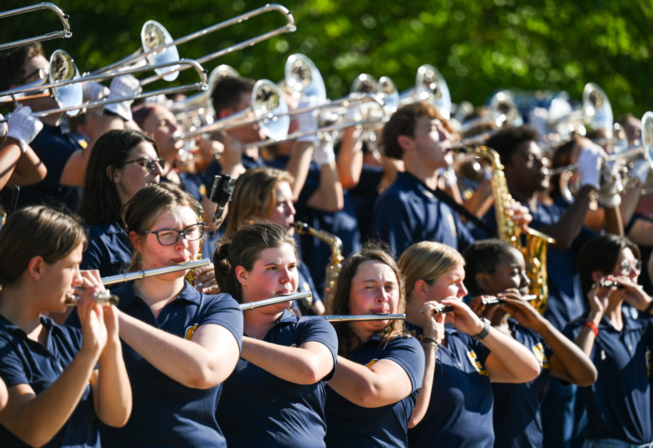 Homecoming pep rally and contestants, Monday, Oct. 2, 2023 at Chamberlain Field.