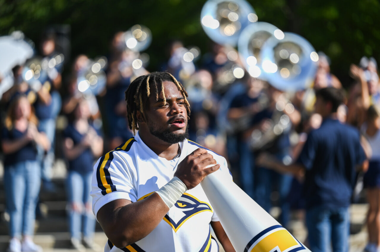Homecoming pep rally and contestants, Monday, Oct. 2, 2023 at Chamberlain Field.