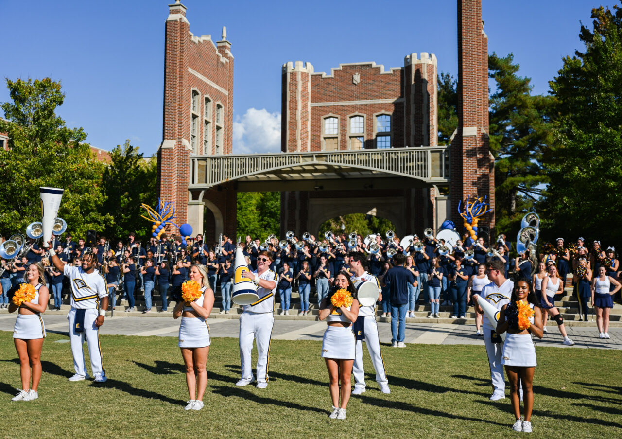 Homecoming pep rally and contestants, Monday, Oct. 2, 2023 at Chamberlain Field.