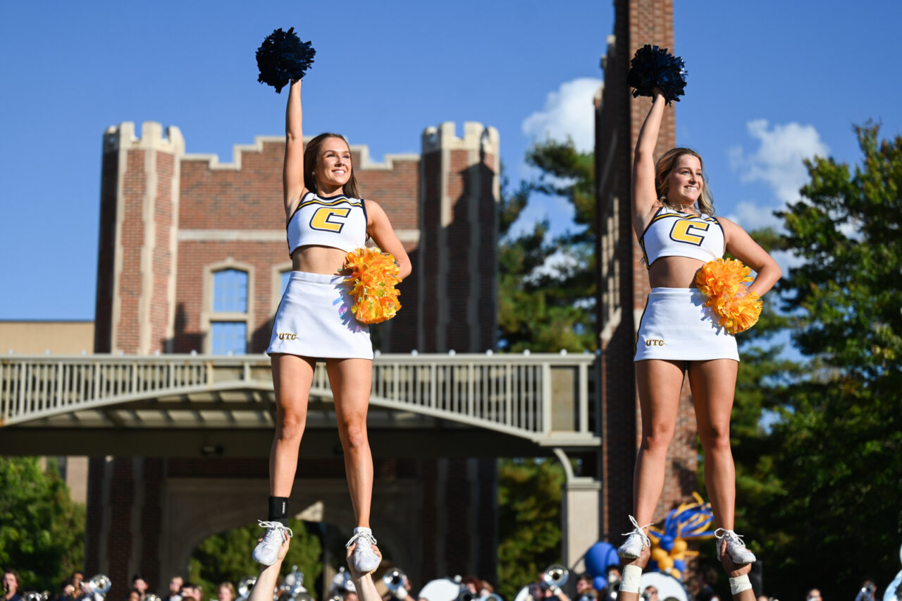 Homecoming pep rally and contestants, Monday, Oct. 2, 2023 at Chamberlain Field.