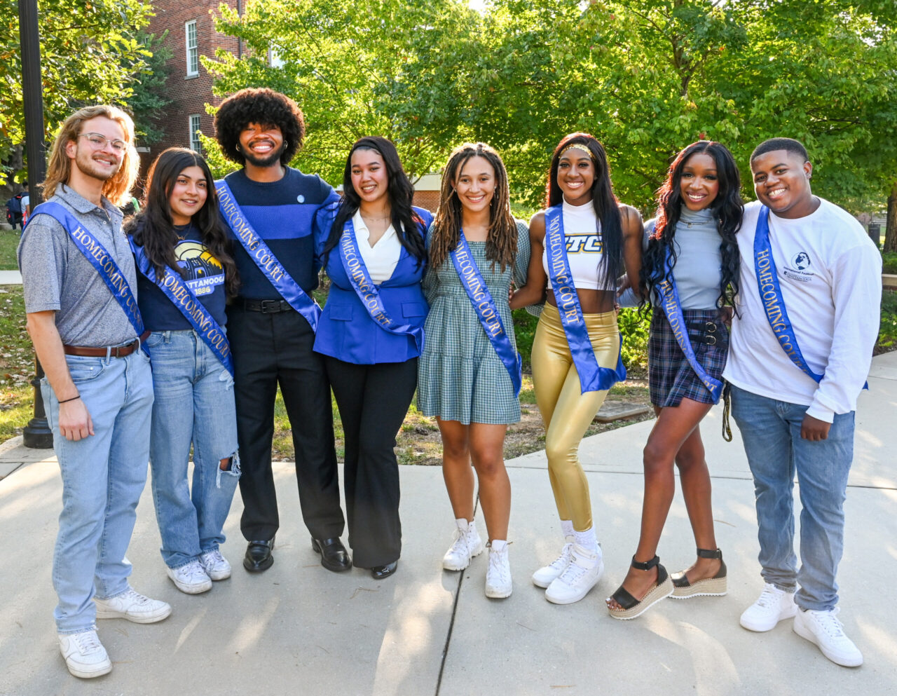 Homecoming pep rally and contestants, Monday, Oct. 2, 2023 at Chamberlain Field.