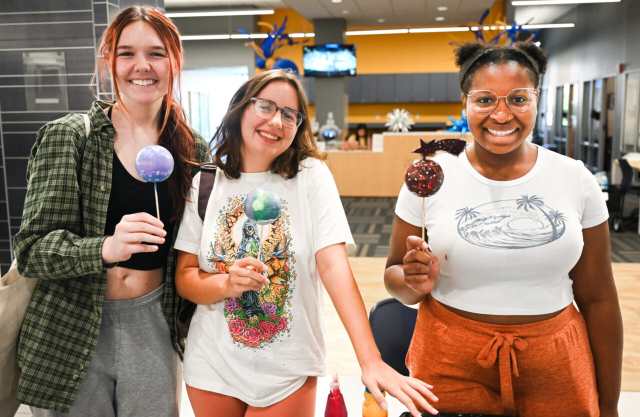 Students participate in Space Lounge on Tuesday, Oct. 3, 2023 in Lupton Hall.