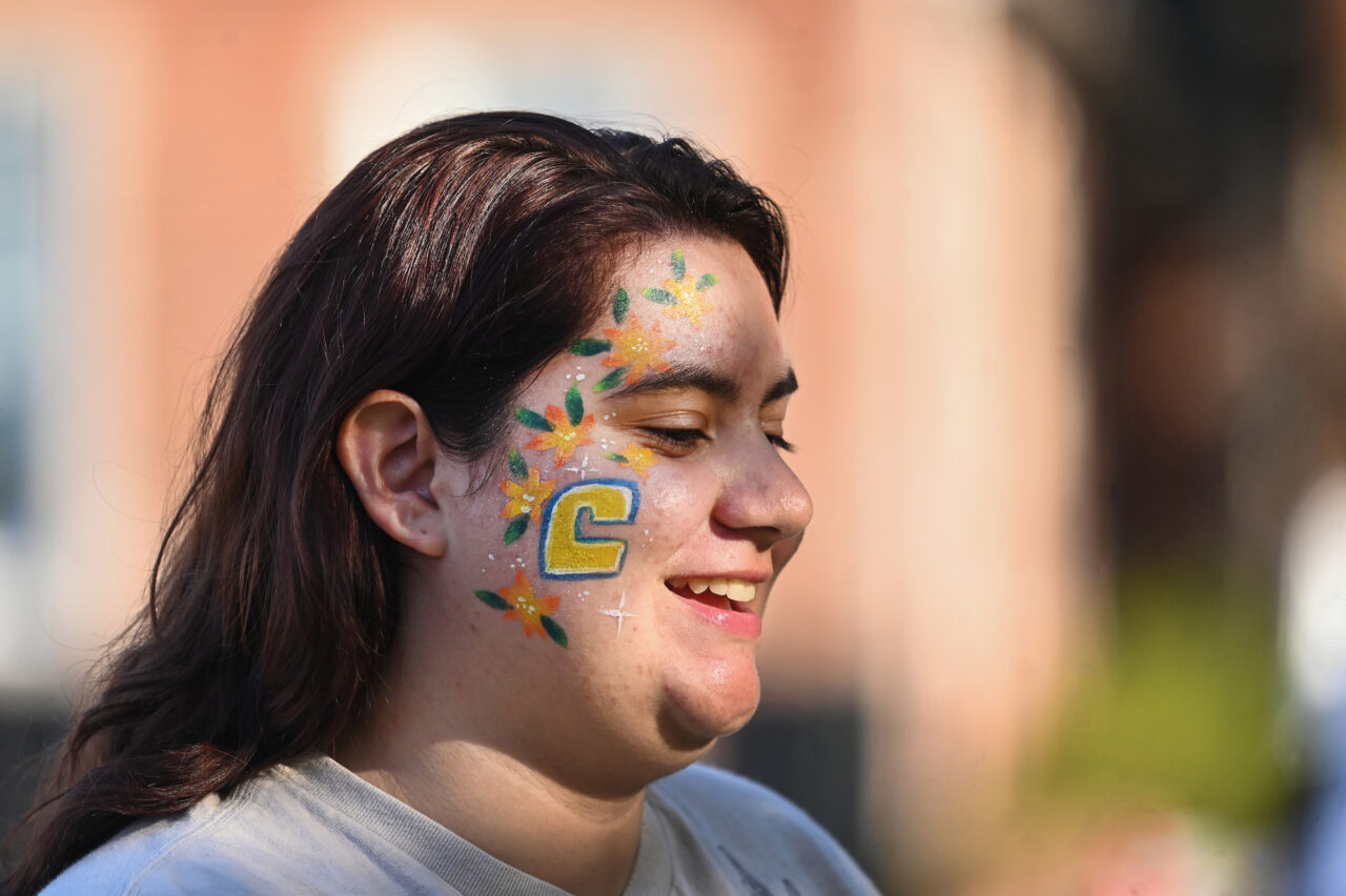 First Gen Week kickoff, Monday, Nov. 6, 2023, on Oak Street.