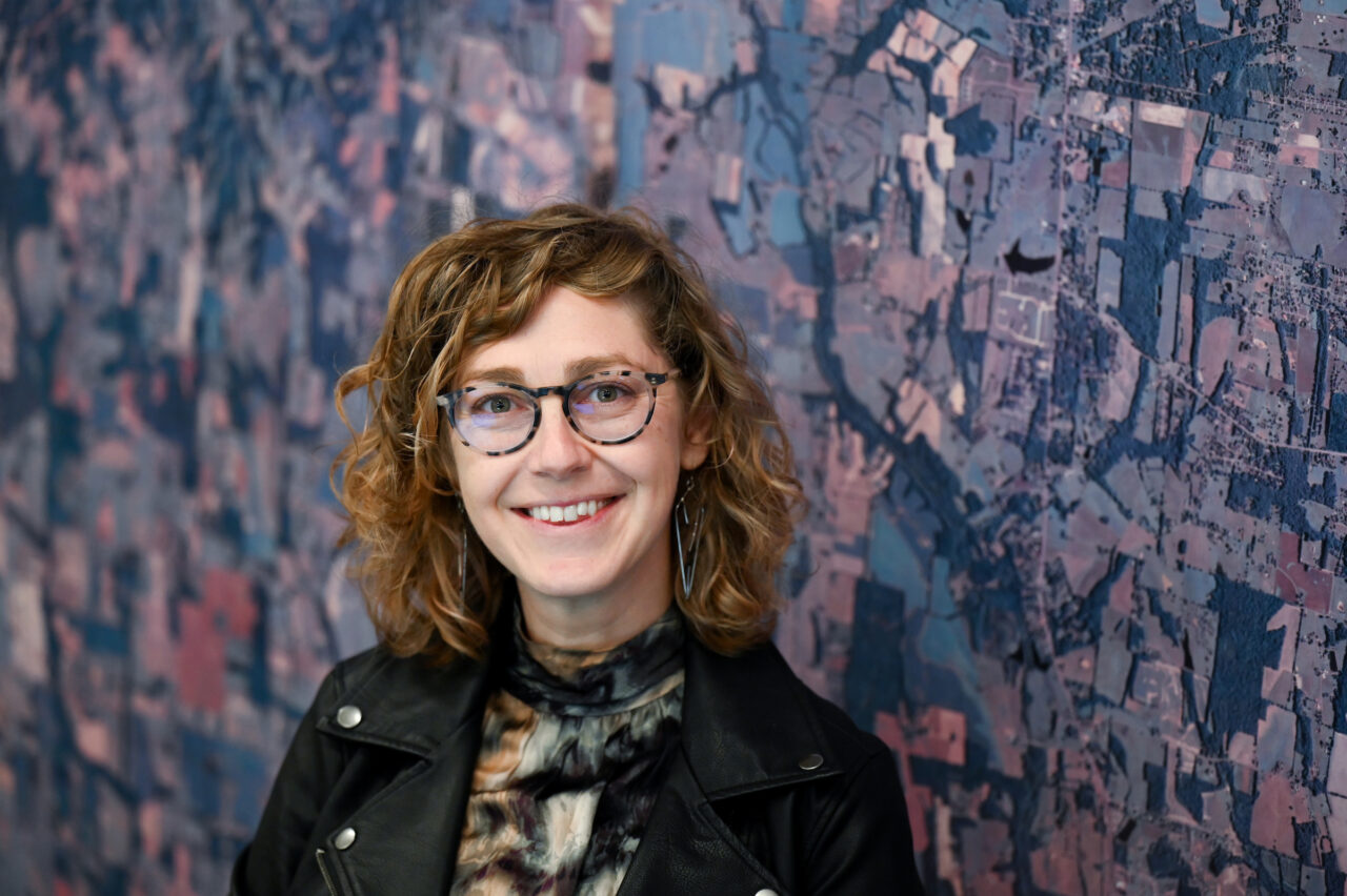 Sunny Fleming, who earned a biology degree from UTC in 2013, now works for Esri, a global leader in GIS software.