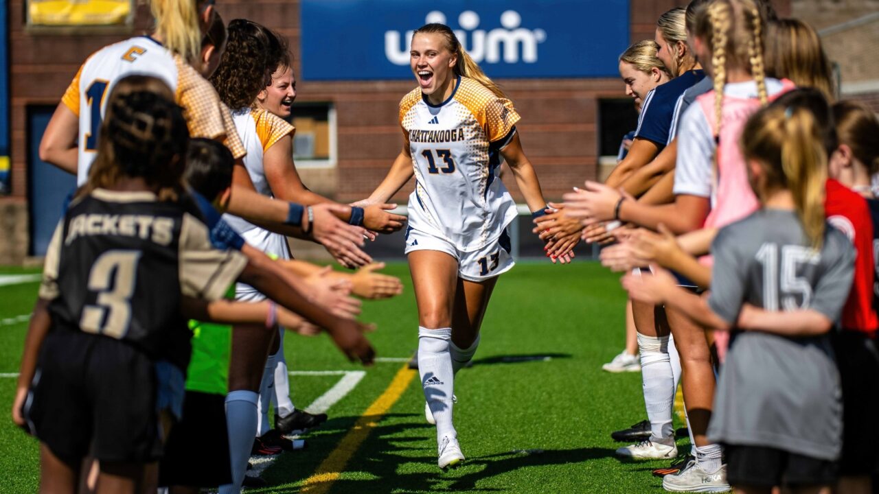 Mackenzie Smith (#13) played in 86 matches (80 starts) during her Mocs career, scoring 13 goals. Photo by Ray Soldano/GoMocs.com.