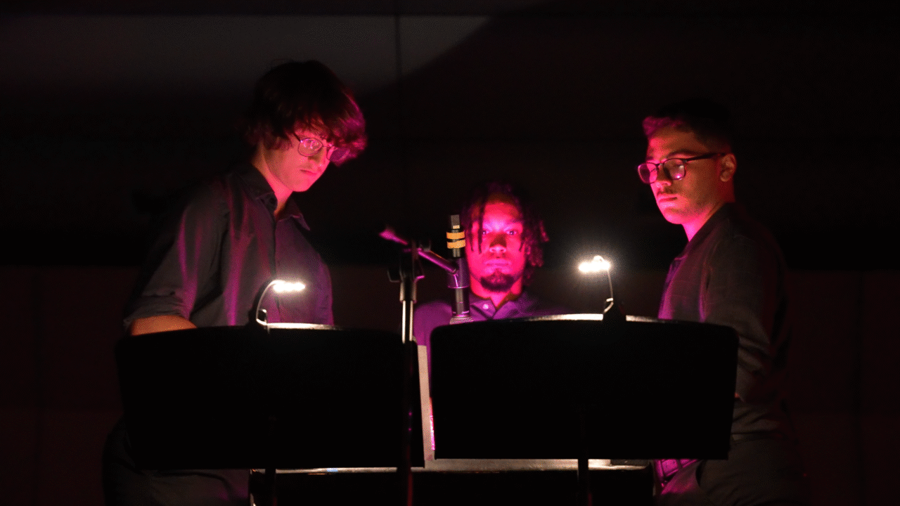 From left: Trevor Kight, Roland Pullen and Ian Villarubia