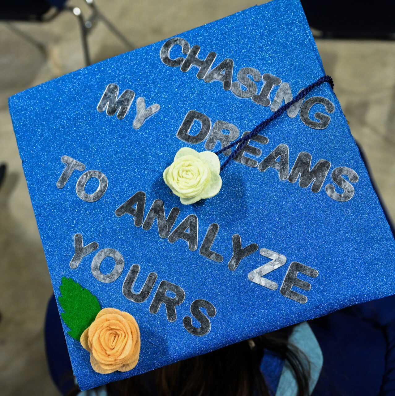 Students participate in the Graduate School commencement Friday, Dec. 15, 2023 in McKenzie Arena.