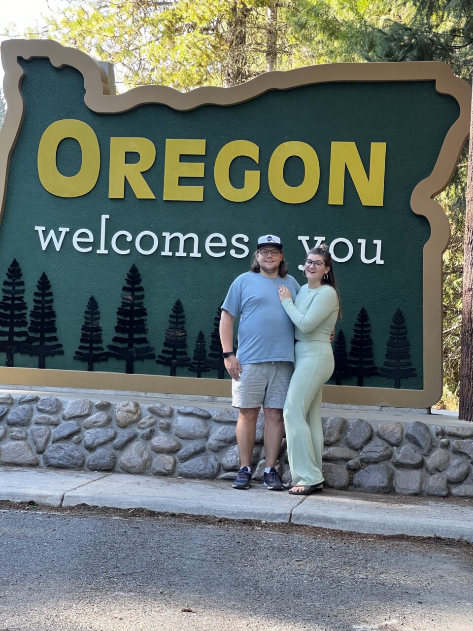 Oregon/California state line - August 2022