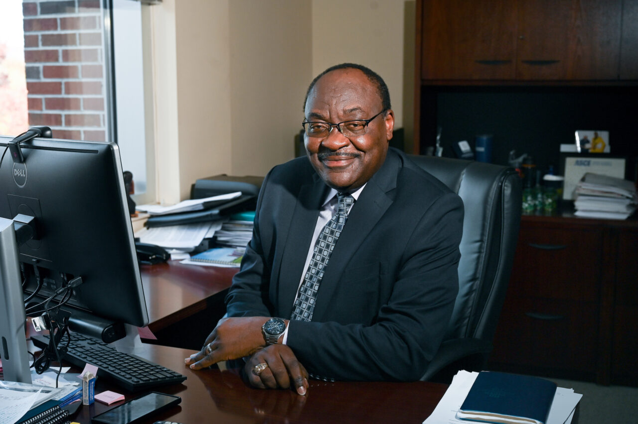 Dr. Ignatius Fomunung has been working with a group of industry experts to inform and advise on ways to improve the Tennessee Valley. Photo by Angela Foster.