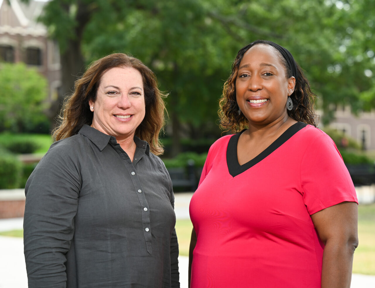 Dr. Kristi Wick, left, and Christin McWhorter (photo by Angela Foster).