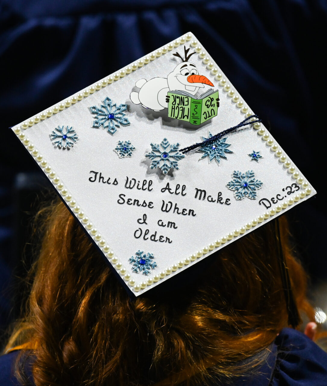 First ceremony of undergraduate commencement Saturday, Dec. 16, 2023 in McKenzie Arena.