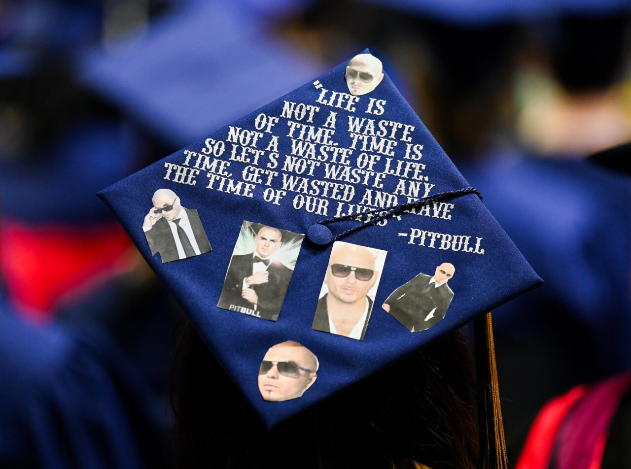 First ceremony of undergraduate commencement Saturday, Dec. 16, 2023 in McKenzie Arena.