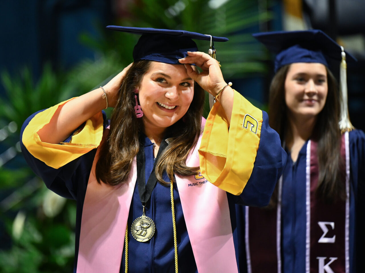 First ceremony of undergraduate commencement Saturday, Dec. 16, 2023 in McKenzie Arena.
