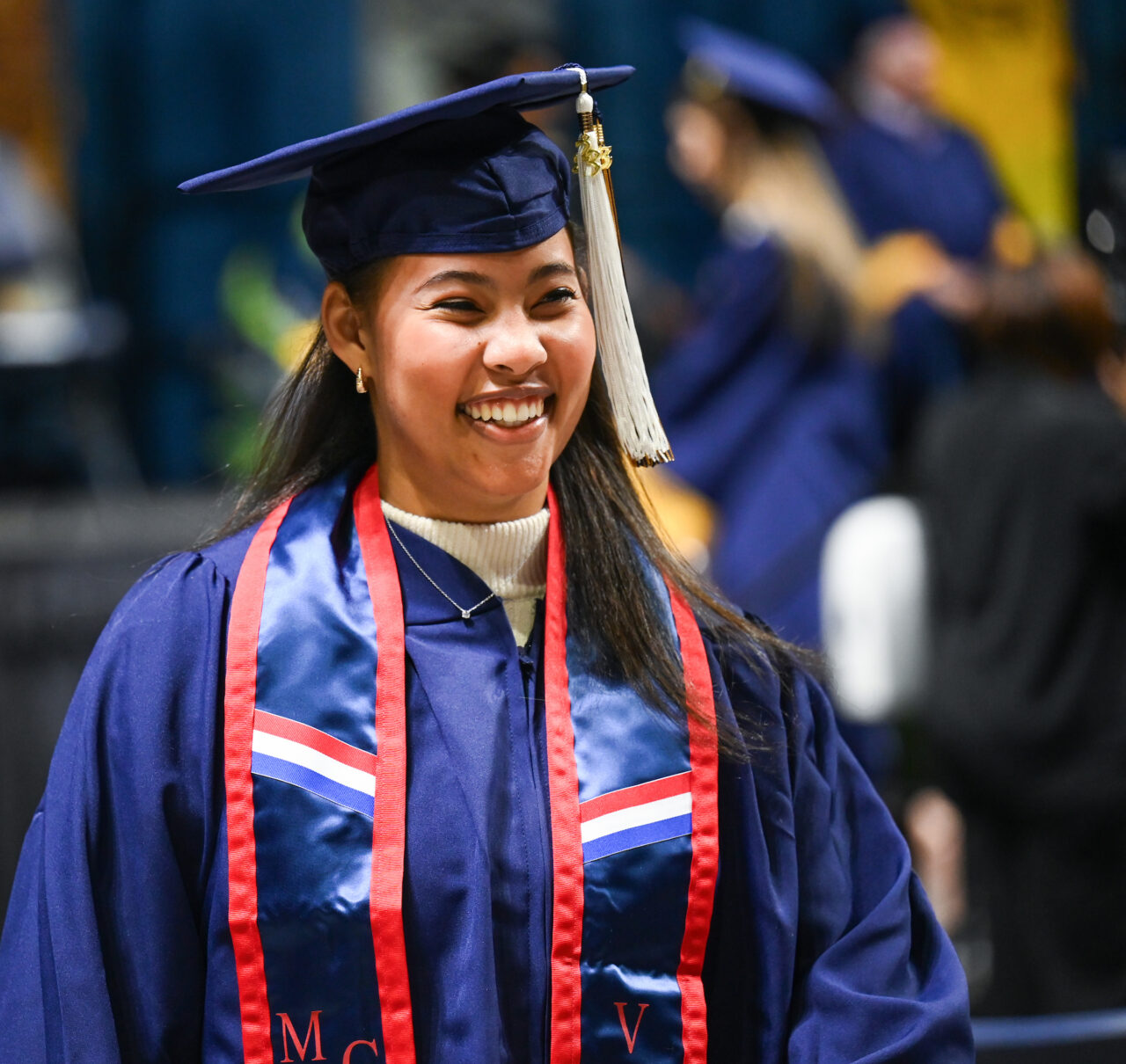 First ceremony of undergraduate commencement Saturday, Dec. 16, 2023 in McKenzie Arena.