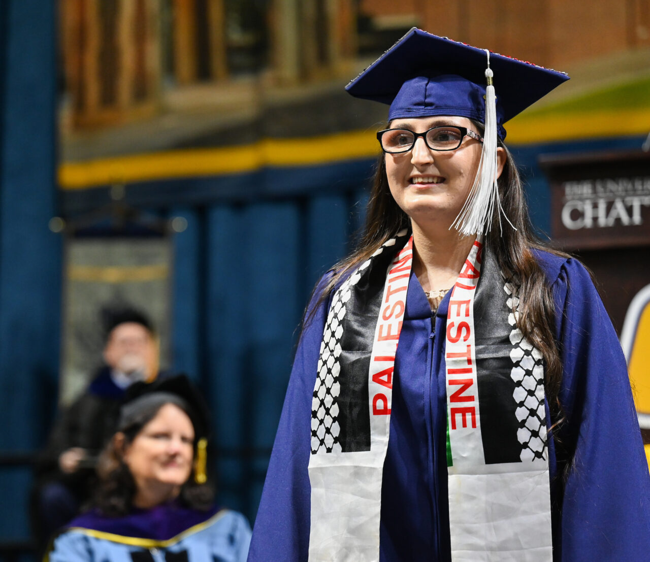 First ceremony of undergraduate commencement Saturday, Dec. 16, 2023 in McKenzie Arena.