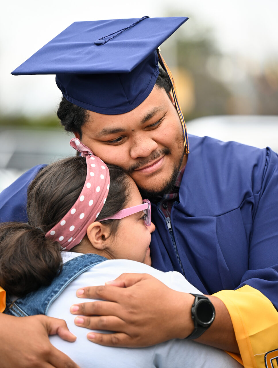 First ceremony of undergraduate commencement Saturday, Dec. 16, 2023 in McKenzie Arena.
