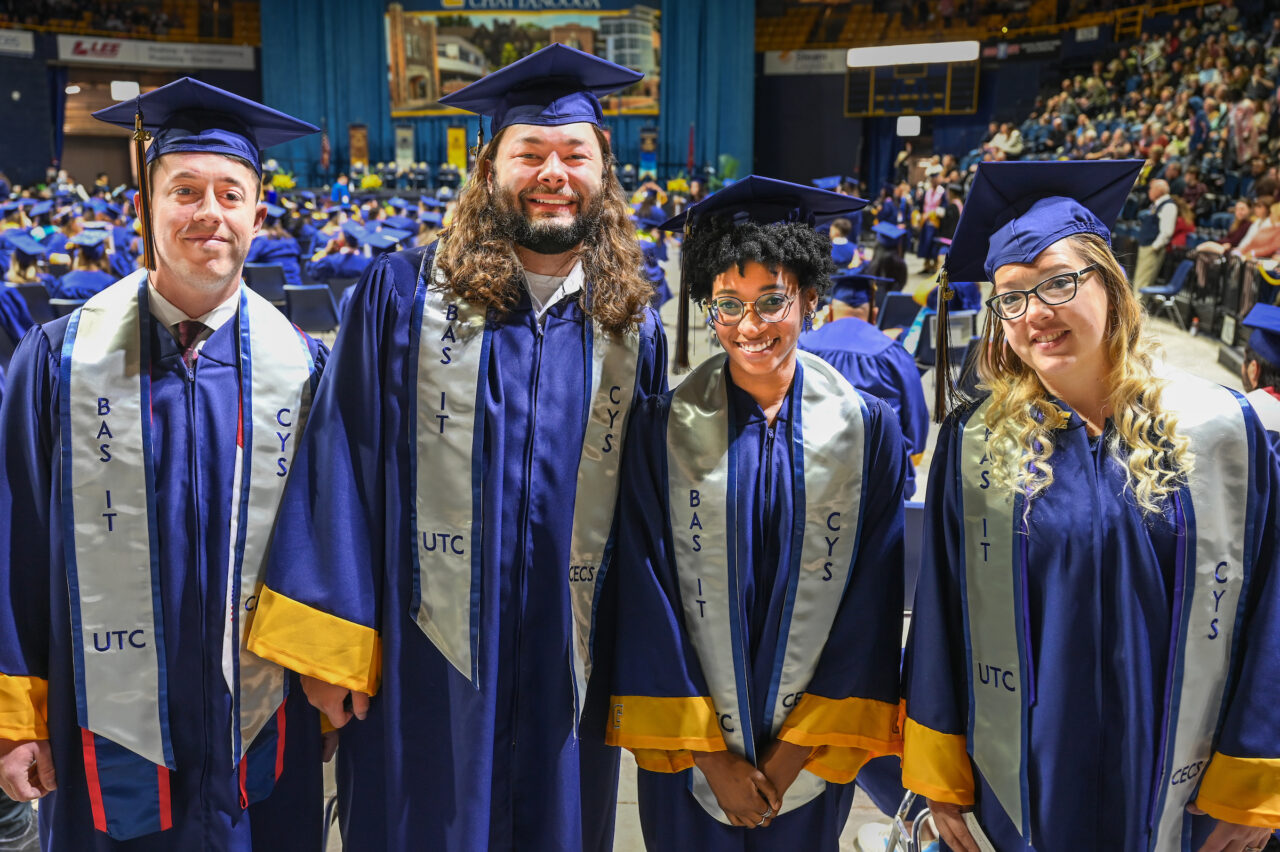First ceremony of undergraduate commencement Saturday, Dec. 16, 2023 in McKenzie Arena.