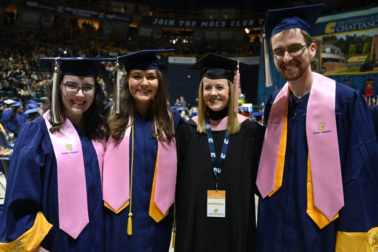 First ceremony of undergraduate commencement Saturday, Dec. 16, 2023 in McKenzie Arena.