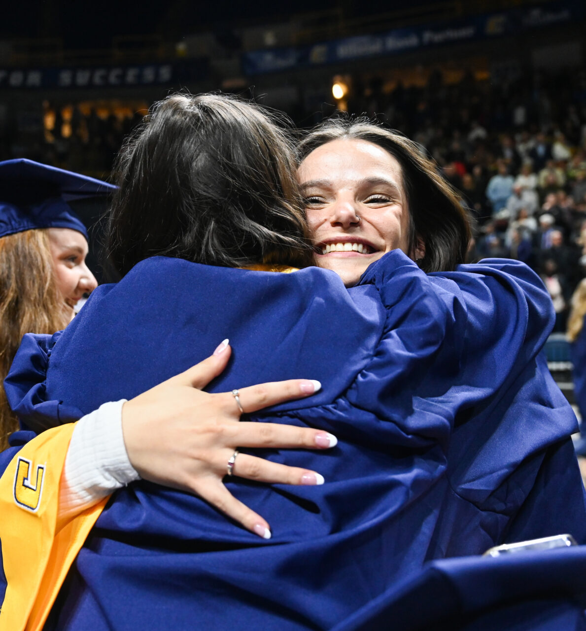 First ceremony of undergraduate commencement Saturday, Dec. 16, 2023 in McKenzie Arena.