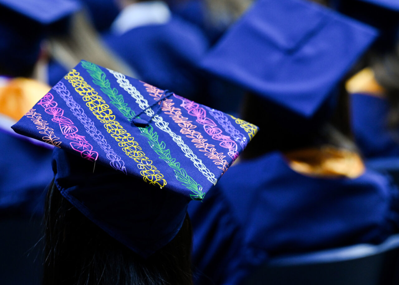 Second ceremony of undergraduate commencement Saturday, Dec. 16, 2023 in McKenzie Arena.