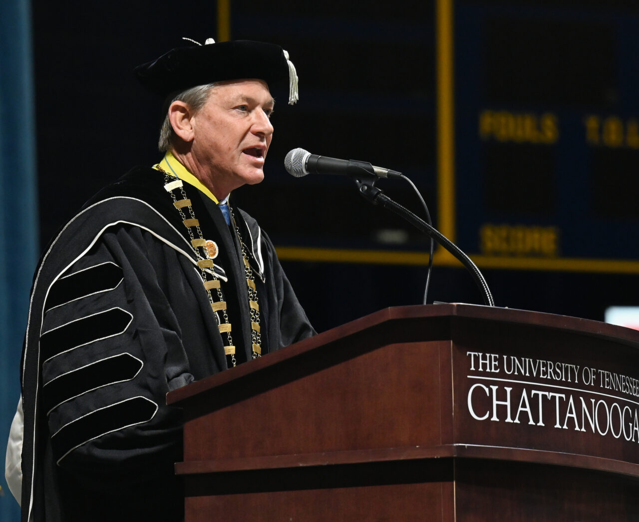 Second ceremony of undergraduate commencement Saturday, Dec. 16, 2023 in McKenzie Arena.