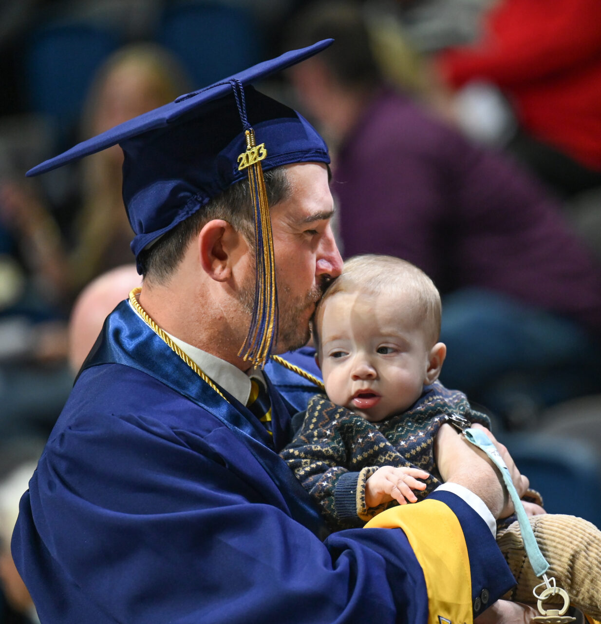 Second ceremony of undergraduate commencement Saturday, Dec. 16, 2023 in McKenzie Arena.