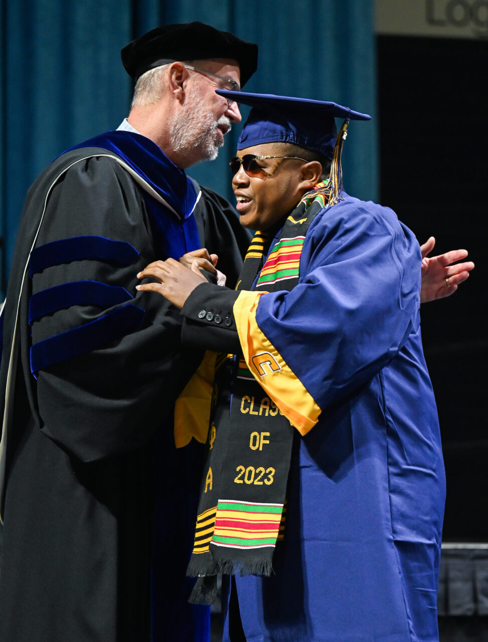 Second ceremony of undergraduate commencement Saturday, Dec. 16, 2023 in McKenzie Arena.