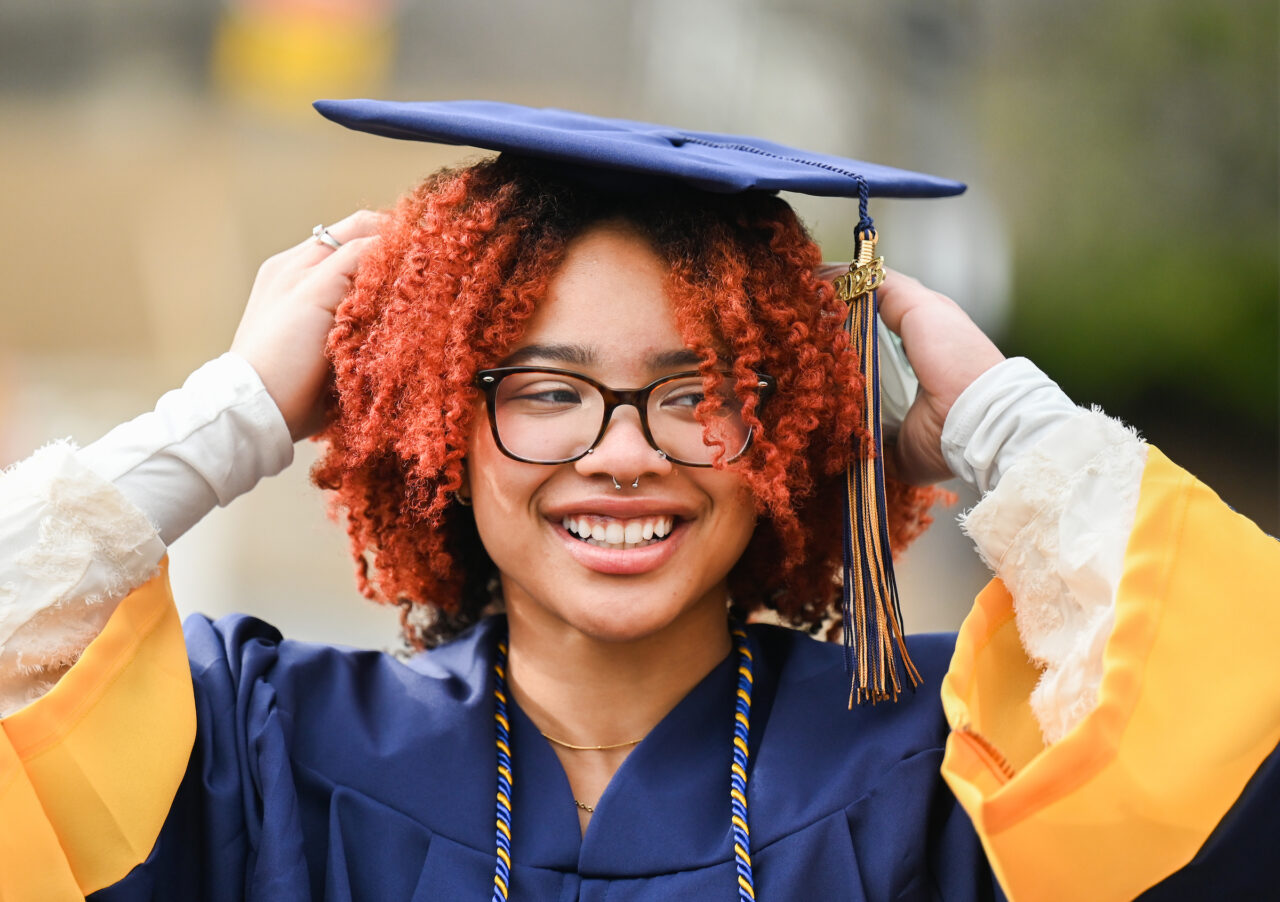 Second ceremony of undergraduate commencement Saturday, Dec. 16, 2023 in McKenzie Arena.