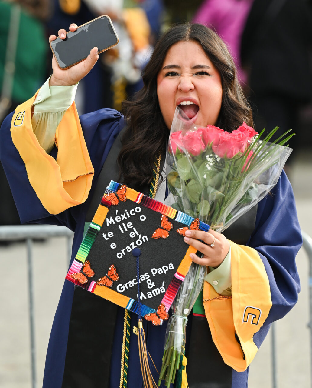 Second ceremony of undergraduate commencement Saturday, Dec. 16, 2023 in McKenzie Arena.