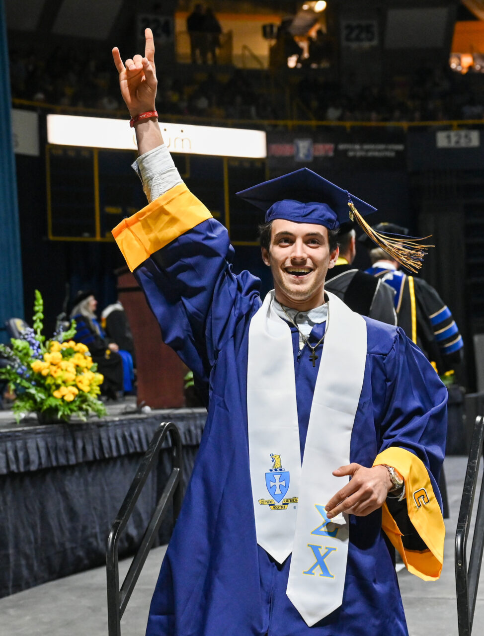 Second ceremony of undergraduate commencement Saturday, Dec. 16, 2023 in McKenzie Arena.