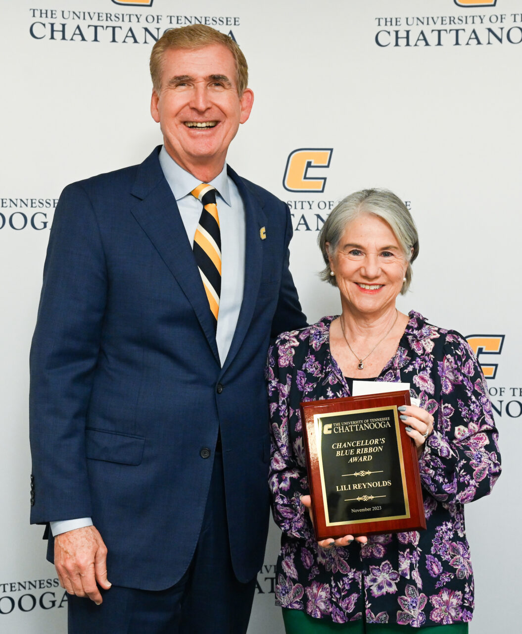 Dr. Chris Smith accepted on behalf of Lili Reyholds