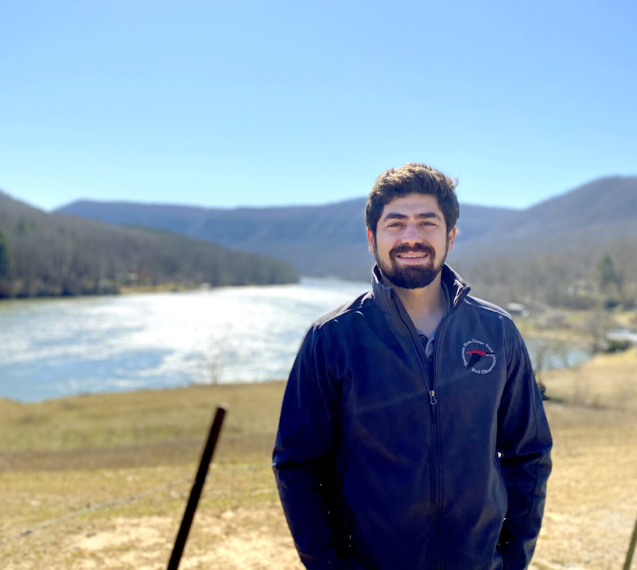 Eliot Berz, executive director of the Tennessee River Gorge Trust, earned his master’s in environmental science at UTC in 2021. Photo courtesy of Eliot Berz.