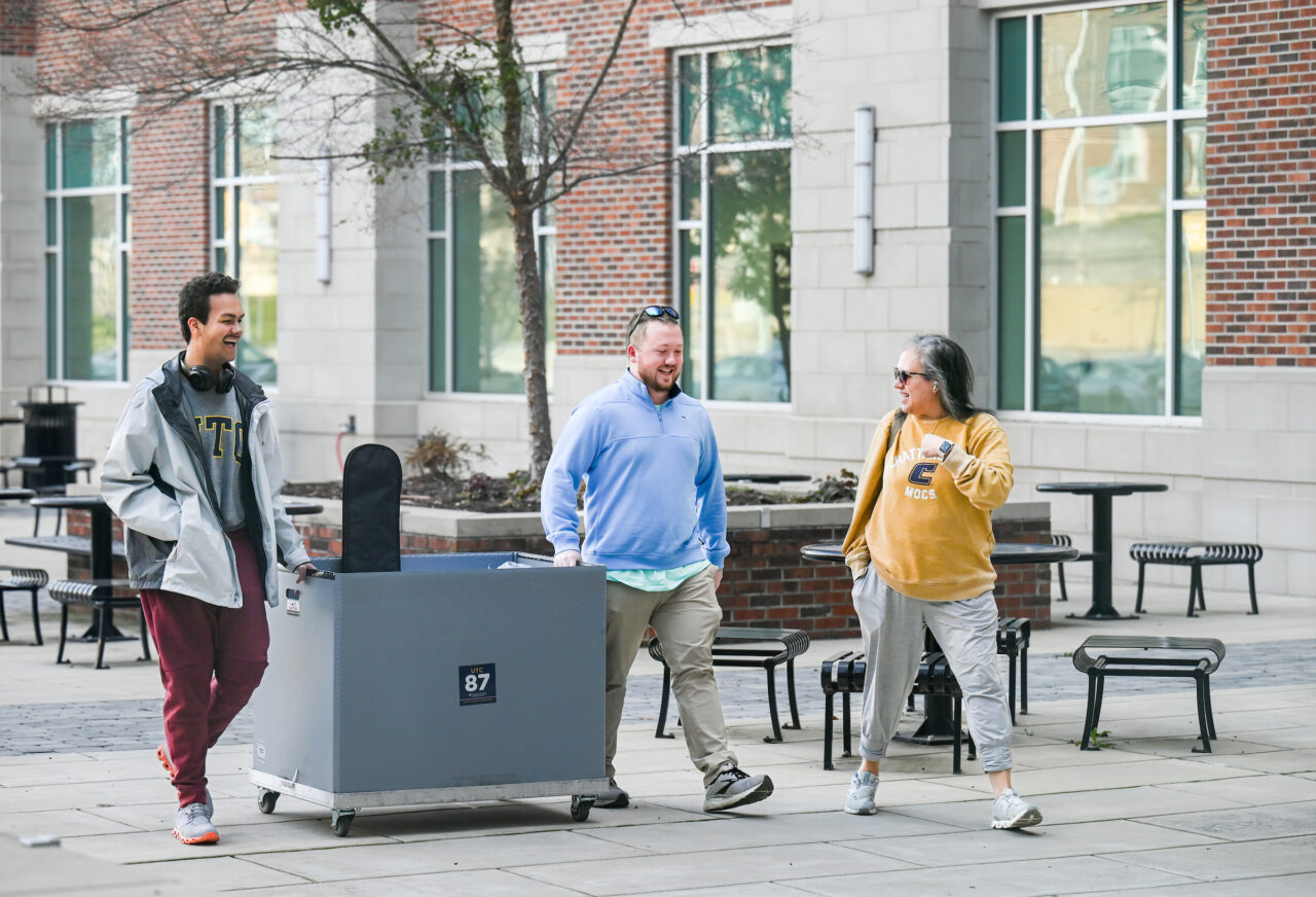 John Peterson, West Campus Housing, Winter/Spring move in, Friday, Jan. 5, 2024