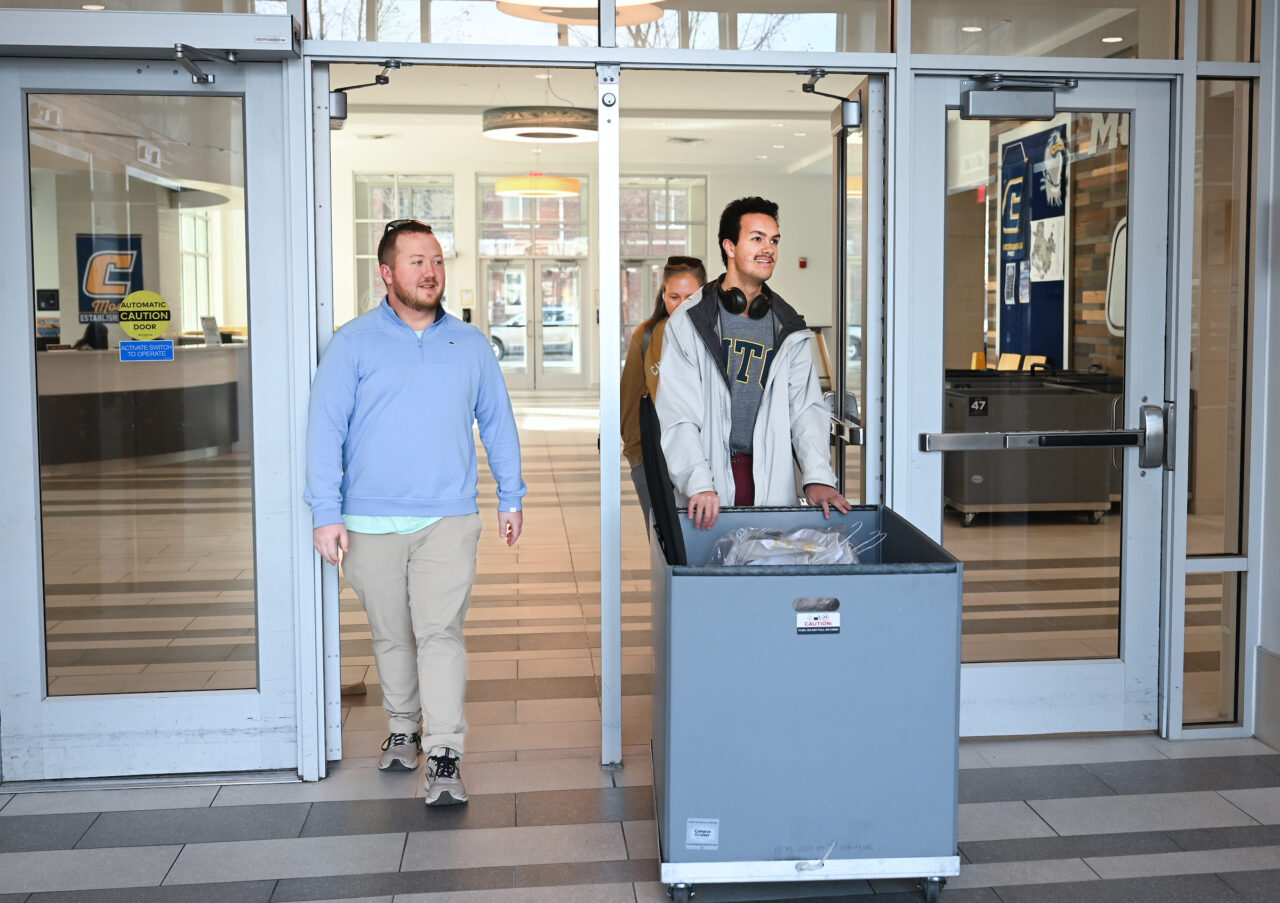John Peterson, West Campus Housing, Winter/Spring move in, Friday, Jan. 5, 2024