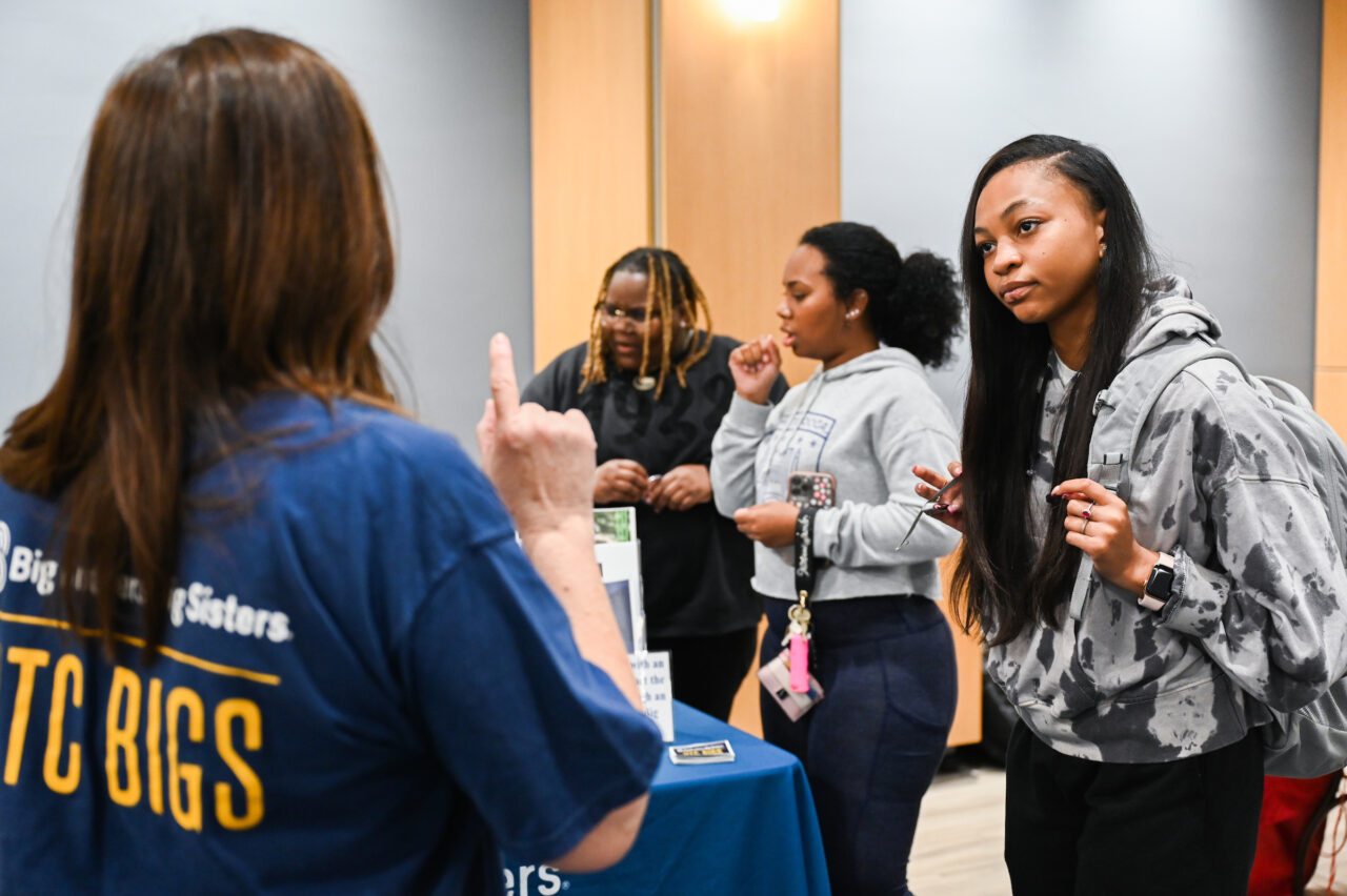 The January Winter Welcome Org Fair brought students to the University Center to learn about campus organizations.