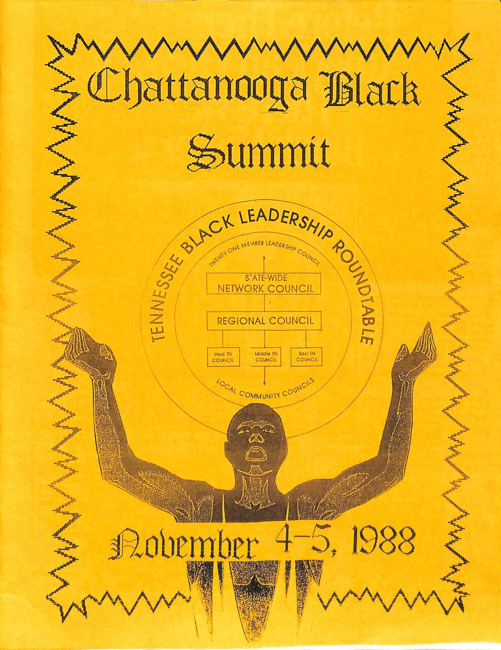 Chattanooga Black Summit Program, 1988-11_Page_1