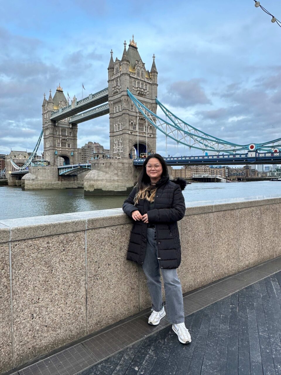 Tower Bridge in London, England