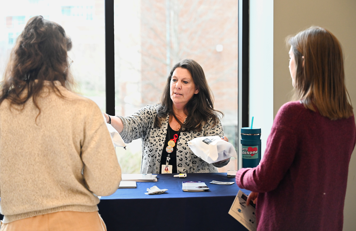 Students, faculty and staff attend the MCC and WAGE 15-year celebration Thursday, Feb. 29, 2024 in Lupton Hall.