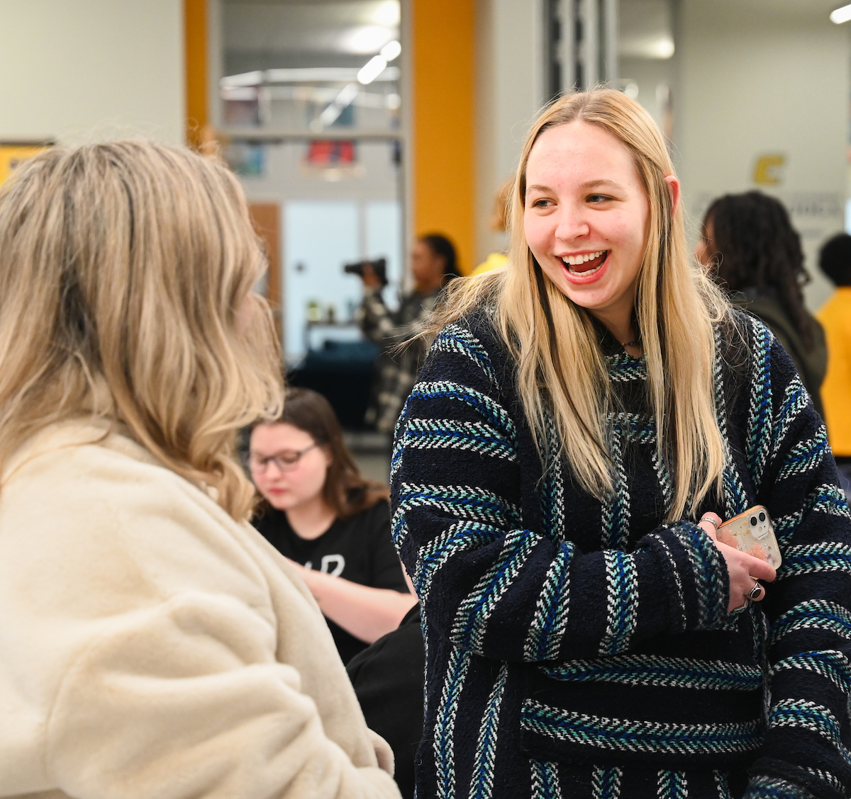 Students, faculty and staff attend the MCC and WAGE 15-year celebration Thursday, Feb. 29, 2024 in Lupton Hall.