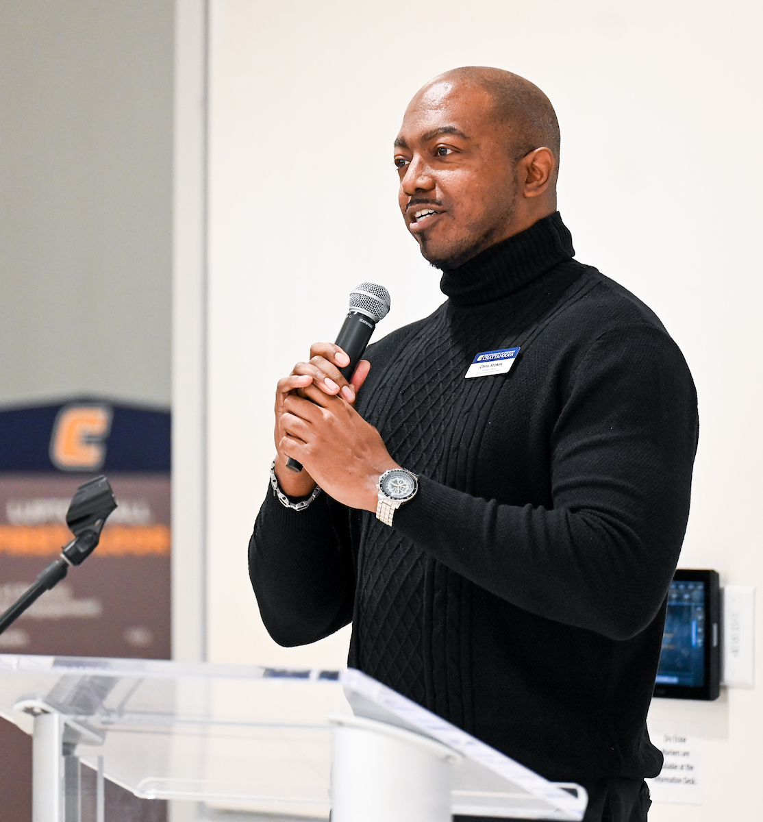 Students, faculty and staff attend the MCC and WAGE 15-year celebration Thursday, Feb. 29, 2024 in Lupton Hall.