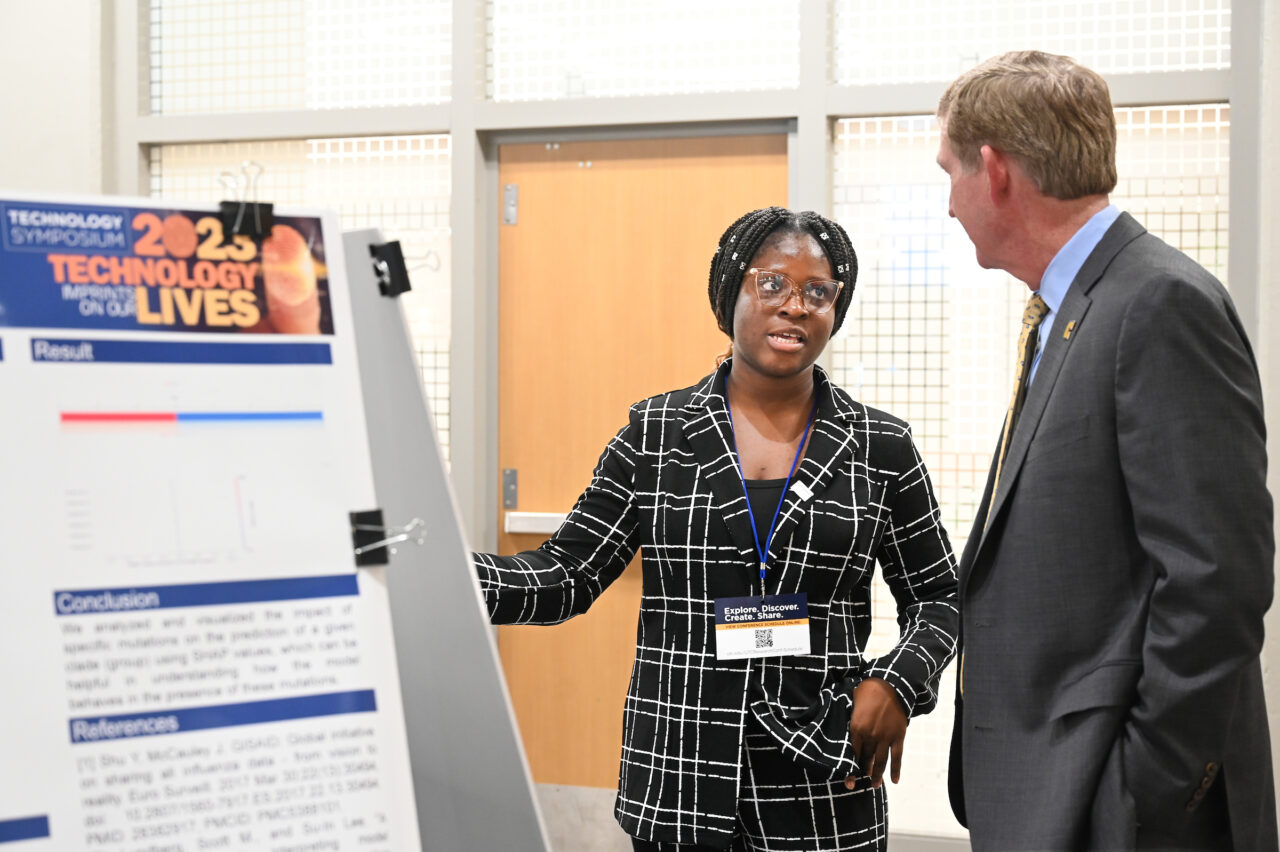 More than 700 presenters participated in the 2023 UTC Spring Research and Arts Conference  (photo by Angela Foster).