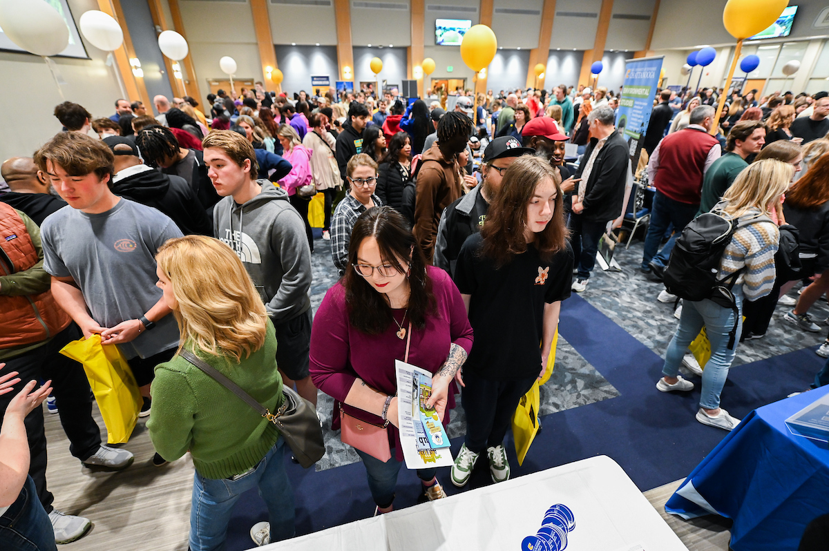 Blue and Gold Preview Day, Saturday, Mar. 23, 2024 in Tennessee room in the University Center.
